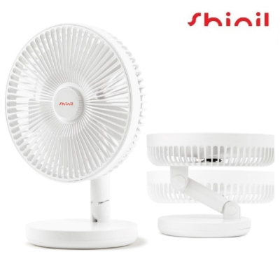 신일 접이식 탁상용 선풍기 8인치 21cm 무선 4500mAh 신우