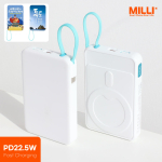 milli PD22.5W 고속충전 맥세이프 보조배터리 10000mAh (워치공용충전)