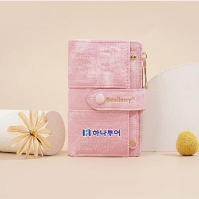 버클 일체형 패션 미니 카드지갑